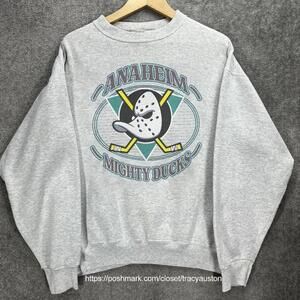 Retro Anaheim Mighty Ducks Hockey Sweatshirt